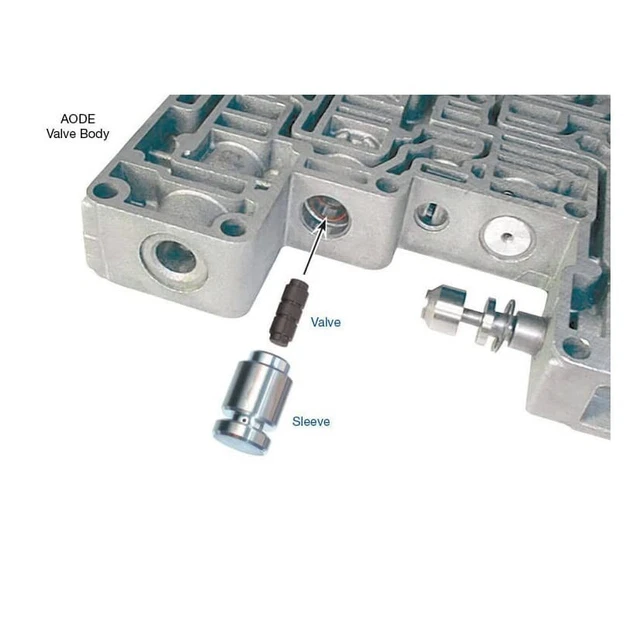 Ford AODE, 4R70W "Drop -In" Bypass Clutch Control Plunger Valve Kit