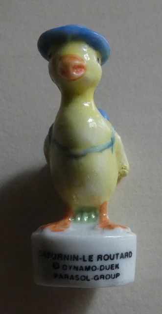 Fève Géante Saturnin – Statuette Céramique – Saturnin Le Routard – Collection