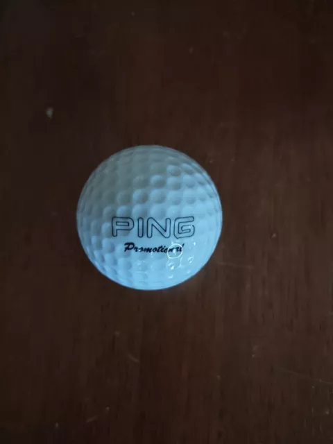 Ping Promotional  Solid White Vintage Golf Ball