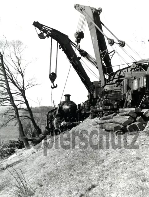 Dampflok Foto 12x15cm - 18 491 vom Bw Augsburg bei Ungerhausen, 1944