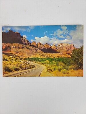 Postcard Zion National Park Utah