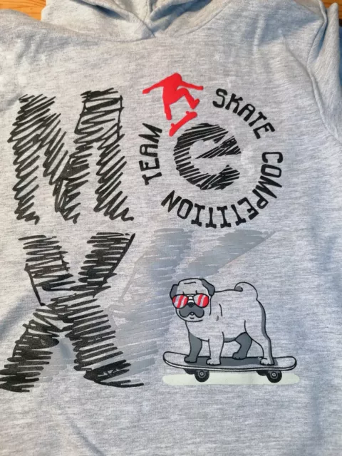 schöner Kinder Pulli Sweatshirt Hoodie Skater von Mexx  Gr. 110 / 116  Neuwertig 2