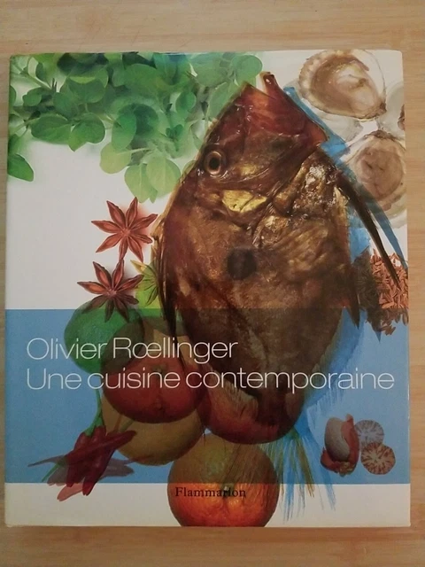 Une cuisine contemporaine de Olivier Roellinger | Livre |en très bon état.