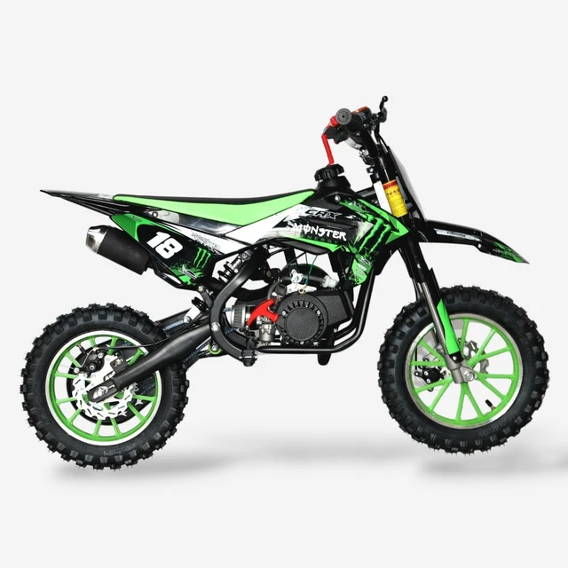 X-Power Mini Dirt Bike 49cc Petrol 50cc Kids off-road Motorbike Scrambler GREEN