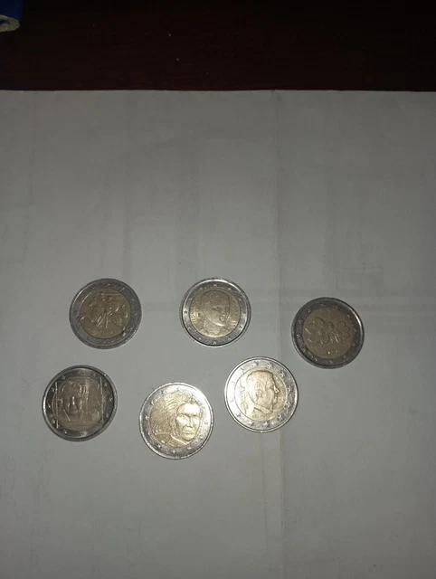 monete da 2 euro varie nazioni