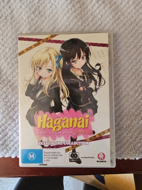 Haganai I Don't Have Many Friends Season 1 & 2 Anime + Movie DVD English  Dubbed