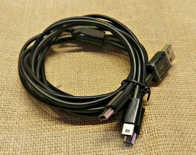 Câble Deus XP ORX Mini chargeur USB 3 voies pour détecteur de métaux