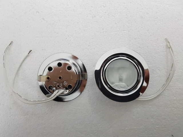 Porta Faretto Incasso Vidi Gx5,3 Rame Fisso Foro 60 Mm Tondo - Foto 12