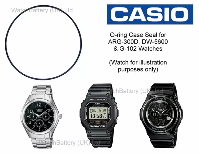 GENUINE CASIO O-RING Watch Case Seal Casio watches AW-590, BGA-151,G-17  10223530 $7.62 - PicClick