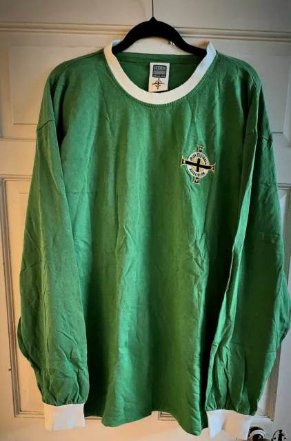 Northern Ireland George Best No.11 L/S Home Football Shirt XXL (Cotton)