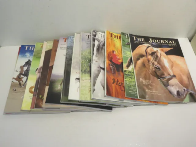 The Journal Horse Magazine 14 Issue Lot June 2006-January 2009