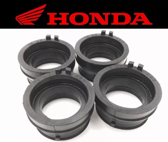 Set of (4) Honda Intake Manifold Carb Boots Joint Set CBR600F4i 2001-2006