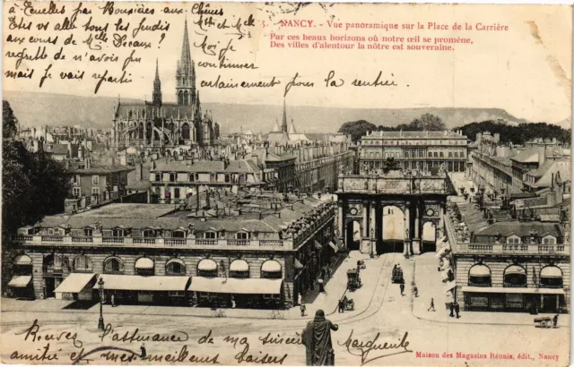 CPA Nancy-Vue panoramique sur la Place de la Carriére (187319)