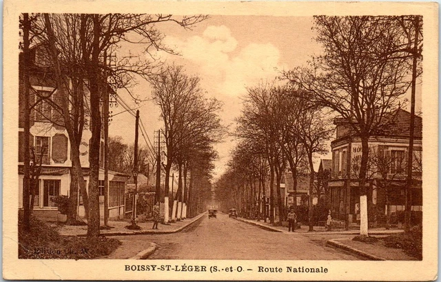 94 BOISSY SAINT LEGER - la route nationale.