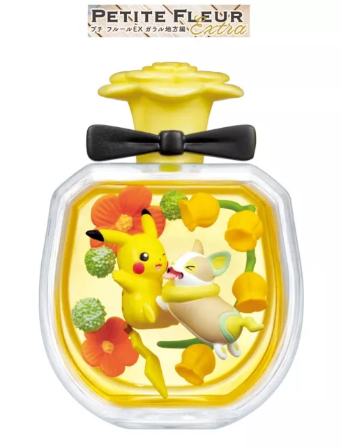 RE-MENT Pokemon Petite Fleur EX Galar Region Mini Figure Pikachu Yamper Flowers