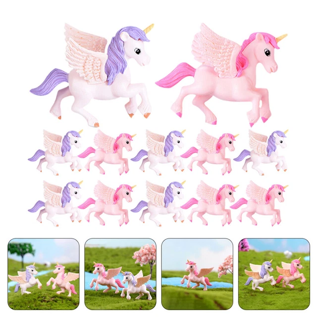 Baker Ross Lot 12 Jouets Sauteurs Licornes Arc-en-ciel – Mini Figurines à Ressort, 32 Mm, Pour Enfants, 4 Modèles