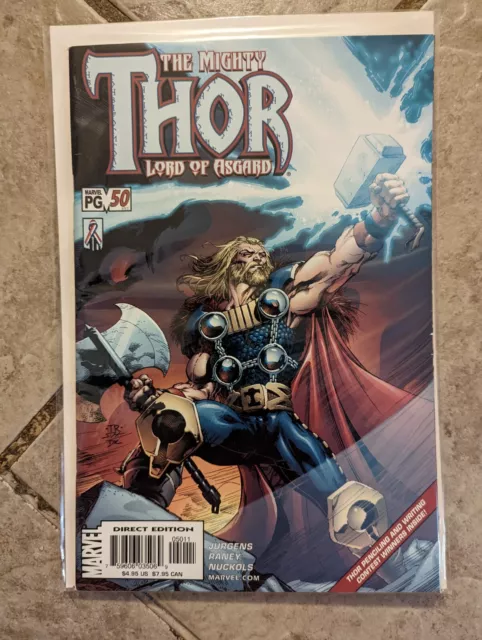 Thor #50/552  (2002) Marvel Comics 'Jurgens & Raney' VF/NM