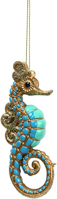 Comfy Hour Joyful Holiday Collection 6" Ocean Wild Animal Seahorse Christmas