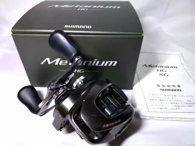 Shimano 20 Metanium HG Right Handle Baitcast Reel Gear 7.1:1 w/box from Japan