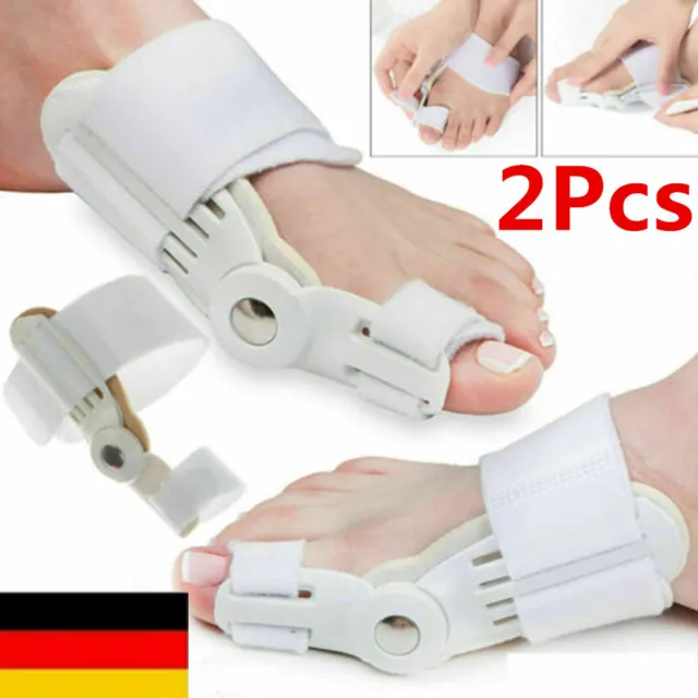 2x separator Ballenzeh Knochenschiene Fuß Schmerzlinderung Hallux Valgus Correct