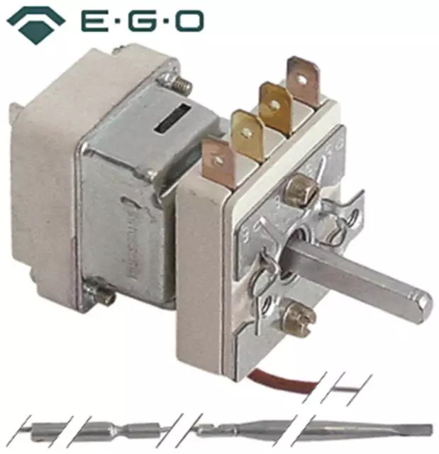 EGO 55.19632.030 Termostato per Mareno PI98G10, PI98G14, F98E18K, Silko FE62T10