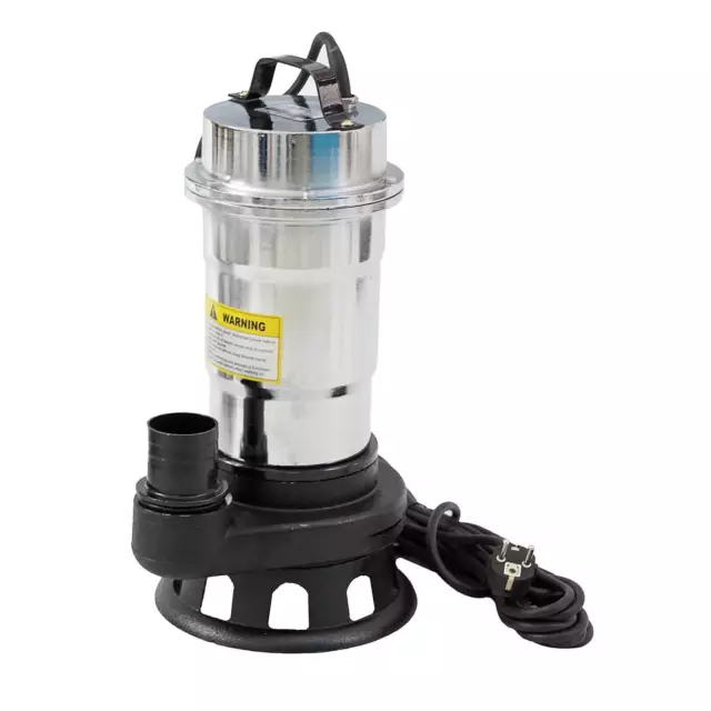Pompa sommersa 550 W pompa acque reflue pompa acqua sporca NITRO particelle fino a 30 mm 18000 L