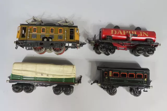 Märklin Güterzug Spur 0 elektrisch, 1930er Jahre (K 116504)