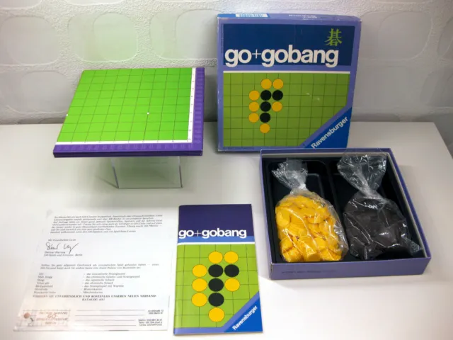 Go + Gobang Spiel - Ravensburger Spiele 1974 / Vintage 70er Jahre / Kultspiel
