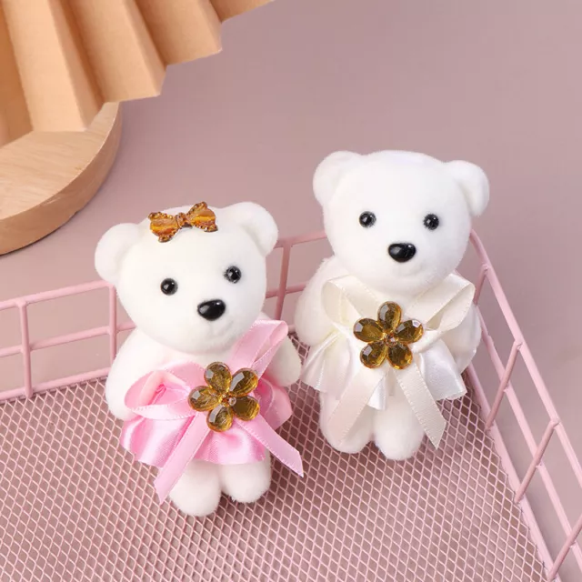 10PCS Diamond Bear Bouquet Bear Gift Packaging Wedding Gift Birthday Present