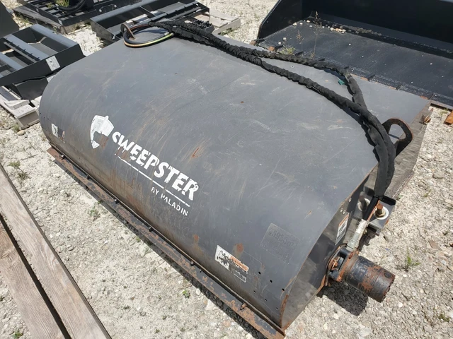 72" Paladin Sweepster Pick-up Broom Skid Steer Hydraulic Attachment