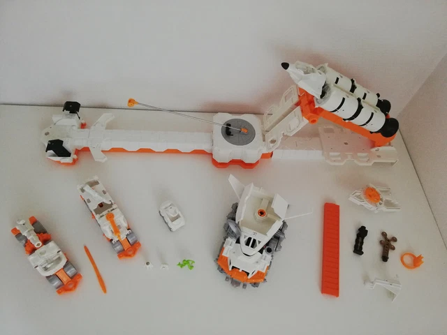 MATCHBOX MEGA RIG complet camion base spatiale transformable 1998