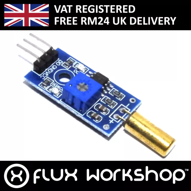 5pcs Tilt Switch LM393 V3 5V Trigger Arduino Gold Raspberry Pi Flux Workshop