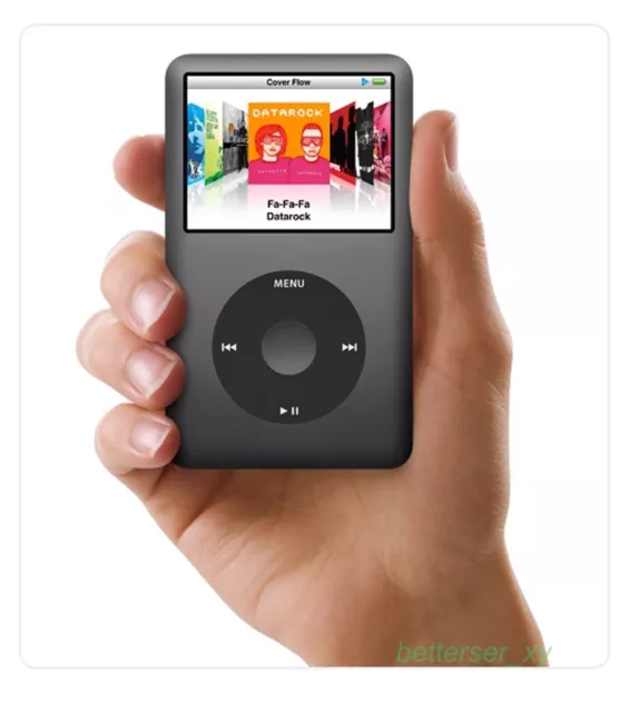 Sellado nuevo iPod Classic 7 Gen 160GB negro (último modelo) ~ garantía +regalos