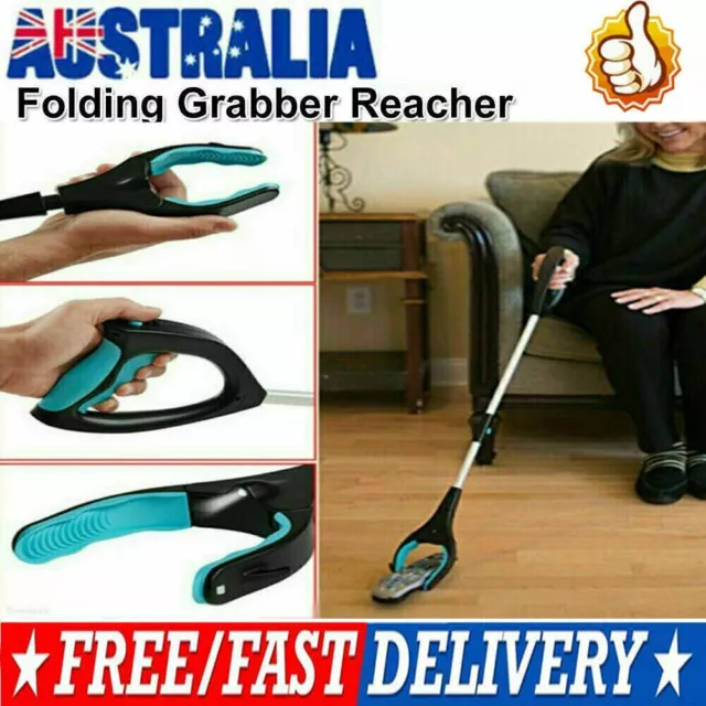 Foldable Drive Magnetic Handy Reacher Grabber Aid Pick up Tool Long Reach Stick