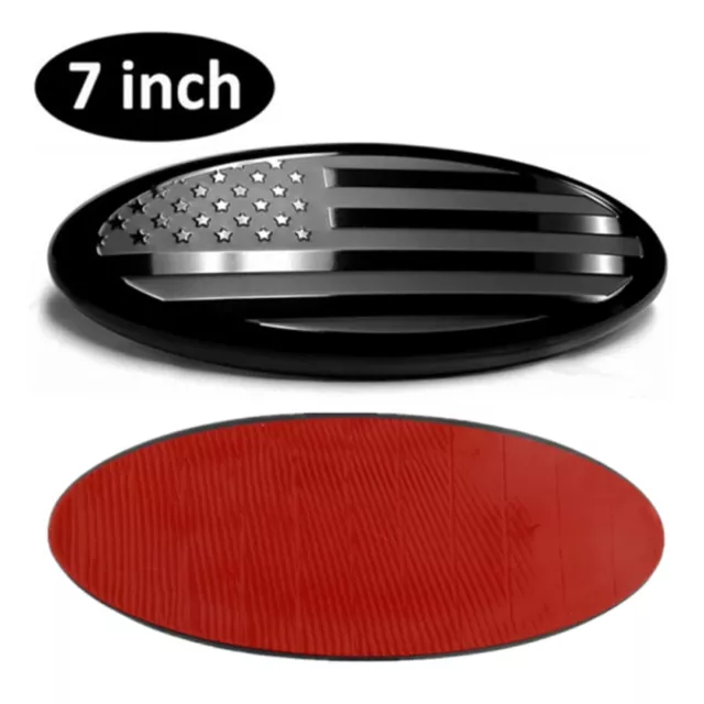 9 INCH FOR Ford F150 Red US Flag Front Grille Decal Tailgate Oval Emblem  Badge $19.98 - PicClick AU