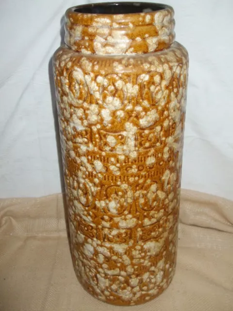 Vintage West German Floor Vase Umbrella Stand Large MCM Retro  1970s 99p no res