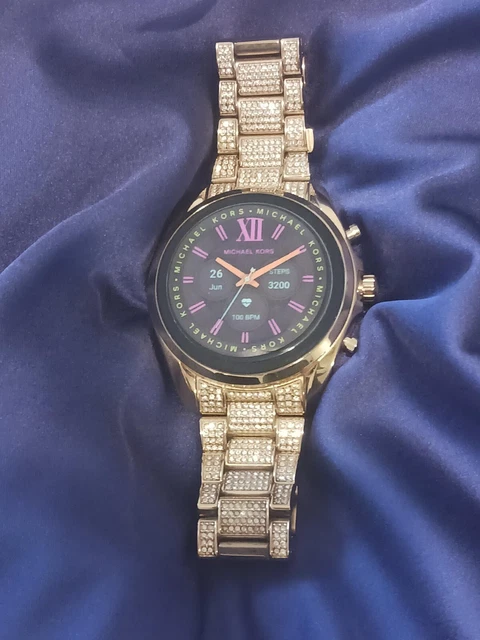 Sofie pave discount gold tone smartwatch