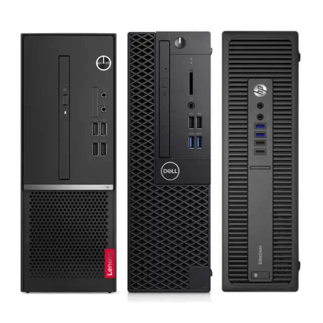 CHEAP FAST Desktop PC QUAD Core i7 32GB Ram 1TB SSD WIFI Windows 11 Computer