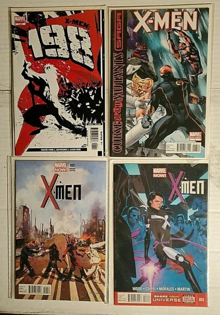 Marvel Comics: X-Men Lot of 4 Issues VF/NM