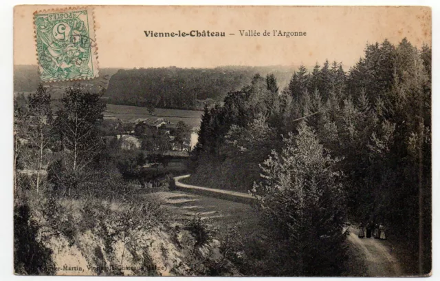 VIENNE LE CHATEAU - Marne - CPA 51 - Argonne Valley