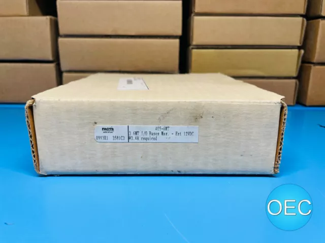 FACTS Engineering 405-6MT 3 6MT 1/0 Bases Max. - Ext 12VDC @3.4A - New in Box