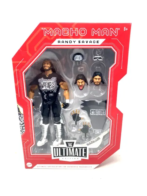 MATTEL WWE ELITE Ultimate Series Macho Man NWO SEALED Action Figure (3 ...