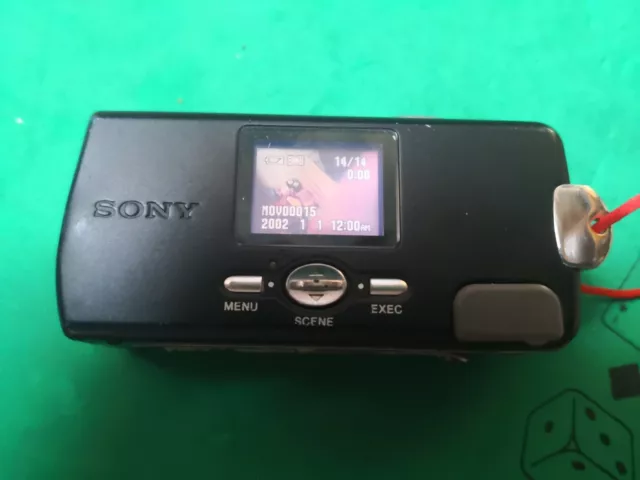 Sony Cyber-shot DSC-U20 fonctionnel, appareil photo numérique ultracompact