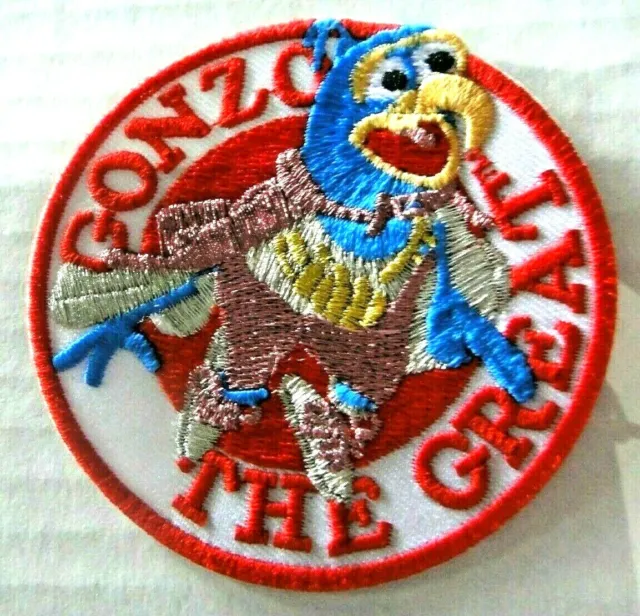 Gonzo the Great, The Muppets TV Show Embroidered Patch - New