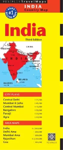 Periplus Editors India Travel Map Third Edition (Map)