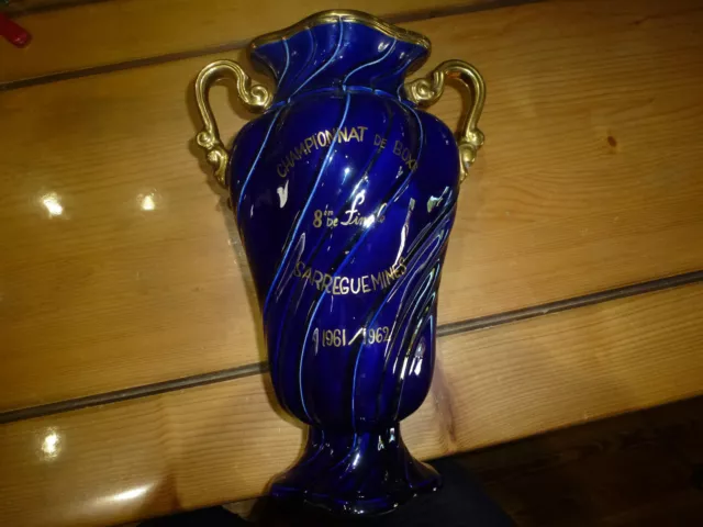 Grand vase / coupe de championnat de Boxe 8e de finale, Sarreguemines 1961 / 62