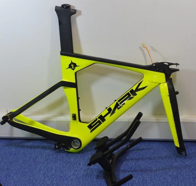 SHARK EX DISPLAY TT Racing Bike Carbon Fibre Frame 480 XS EUR