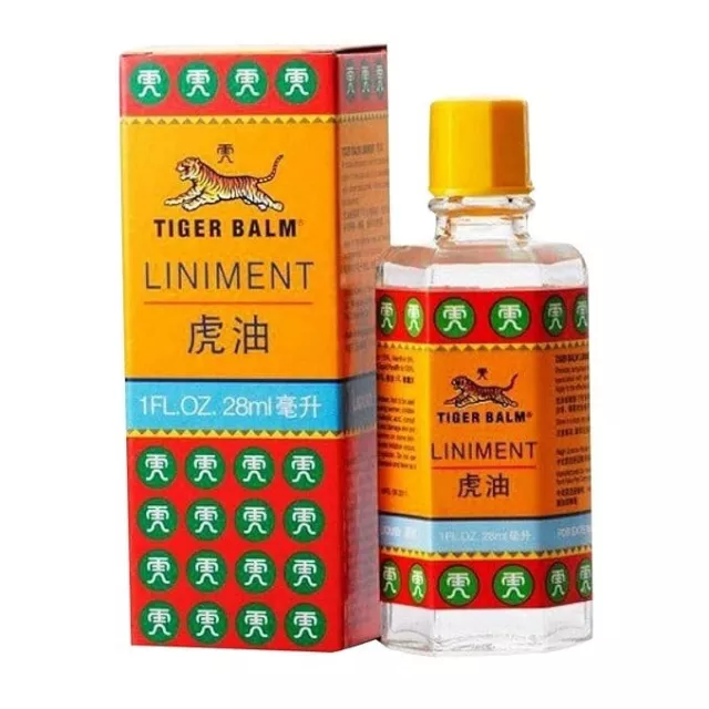 Tiger Balm Liniment Oil Herbal Pain Relief Thai Original Massage Arthritis-28ml