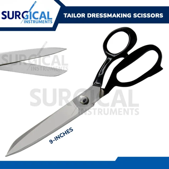 10.5 Stainless Tailor Scissors Sewing Dressmaking Upholstery Fabric Shears  Gold
