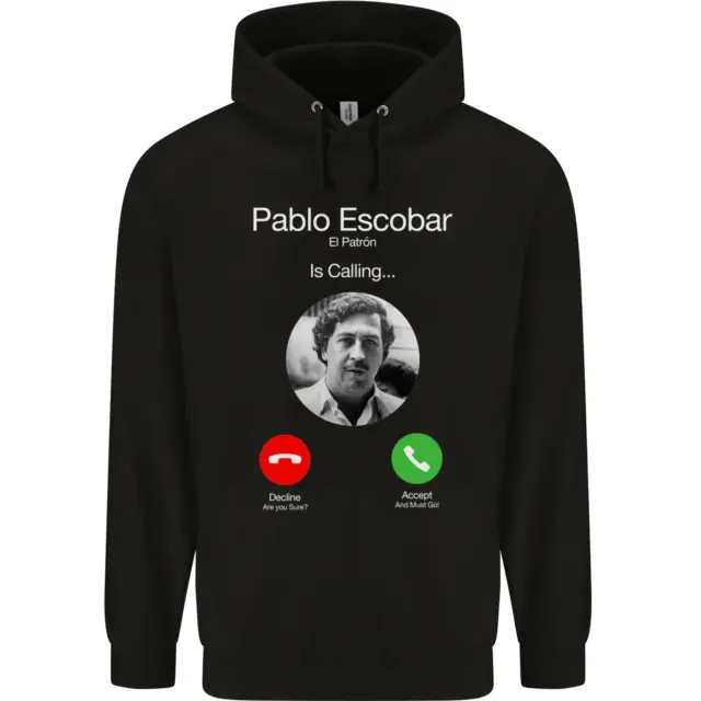 Pablo Escobar El Patron È Chiamata Uomo Felpa